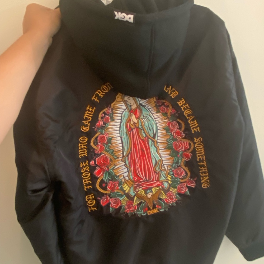Virgin Mary Windbreaker